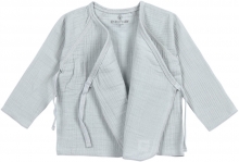 Lässig Muslin Kimono shirt GOTS powder blue