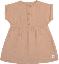 Lässig Muslin Dress GOTS maple