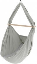 Wunderwiege Baby Hammock Wolli (single) Storm dark grey