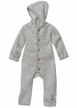 Disana Boiled wool Overall grey