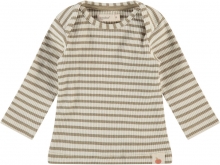 Babyface Baby Long sleeve shirt organic cotton striped moss