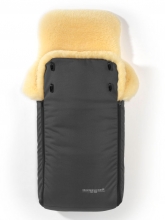 Hofbrucker Lambskin Footmuff Luxus Grey
