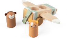 Sebra Flugzeug aus Holz, Wildlife
