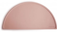 Mushie Silicone placemat Blush