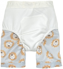 Lässig UV-Schutz 60 Badeshorts Lion Powder Blue 74/80