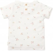 Little Dutch T-Shirt kurzarm, White Meadows Gr.80