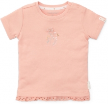 Little Dutch T-Shirt kurzarm, Flower Pink Gr.80