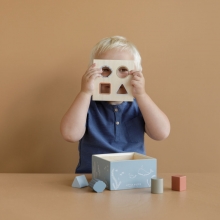 Little Dutch Wooden Shape Sorter Blue