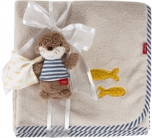 Fehn Kuscheldecke Otter