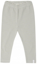 Leevje Jersey Leggings aus Bio-Baumwolle - green stripes