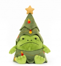 Jellycat Christmas Tree Ricky Rain Frog 29cm