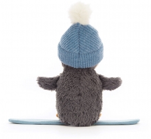 Jellycat Peanut Penguin Snowboarding Small 11cm