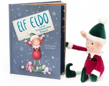 Jellycat Eldo Elf And The Patchwork Bashful Bunny Book