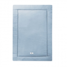 Zöllner Krabbeldecke Musselin denim 95x135 cm