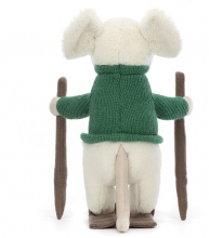 Jellycat Merry Mouse Skiing 19cm