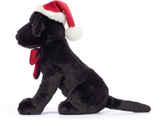 Jellycat Winter Warmer Pippa Black Labrador 22cm