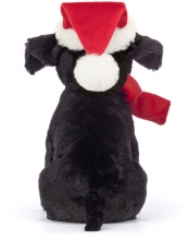 Jellycat Winter Warmer Pippa Black Labrador 22cm