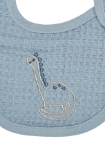 Sterntaler Bib double pack with snap fastener dino Rexi