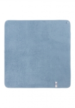 Sterntaler Hooded bath towel with motif 80x80cm Dino Rexi blue