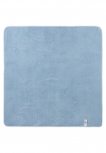Sterntaler Hooded bath towel with motif 100x100cm Dino Rexi blue