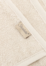 Sterntaler Hooded bath towel with motif 100x100cm Dino Rexi beige