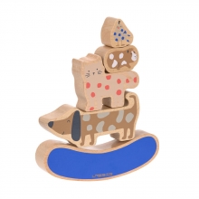 Lässig Steckspielzeug aus Holz Little Mateys