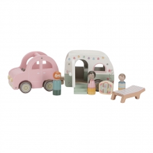 Little Dutch Spielzeugauto mit Wohnwagen