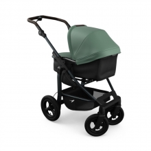 TFK mono 4 Kinderwagen-Set mit Luftrad-Set und Kombi-Einheit Olive