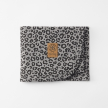 Cloby Multifunktionale Decke mit UV Schutz 50+ Leopard Grey