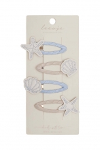 Leevje Hair Clips Blue Beach Clips