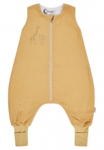 Sterntaler Baby-Schlafsack mit Beinen Safari Ocker Größe 68/74