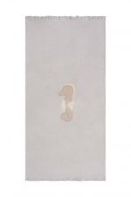 Leevje Bade- / Strandhandtuch Seahorse