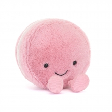 Jellycat Amuseables Mia Macaron - Framboise - 12cm