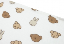 Jollein Muslin Diaper Hydrophill 70x70cm Miffy and Friends, 3-Pack