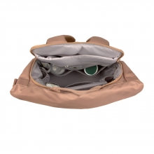 Lässig Green Label Rolltop changing backpack almond