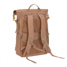 Lässig Green Label Rolltop changing backpack almond