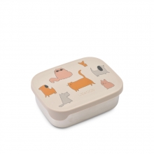Liewood Arthur Lunchbox Cats and Dogs / Sandy